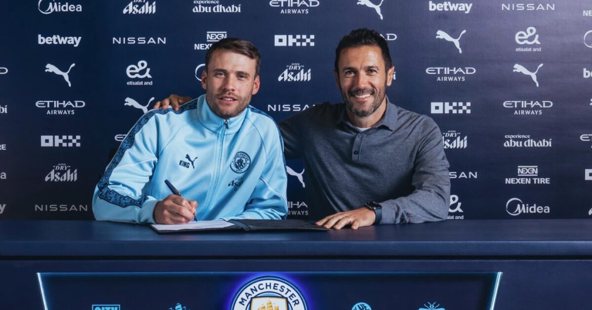 Ud af det blå: Filip Jørgensen-konkurrent skifter til Manchester City Foto: Manchester City FC