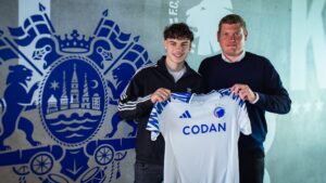 Simon Voin med Christian Wilkens