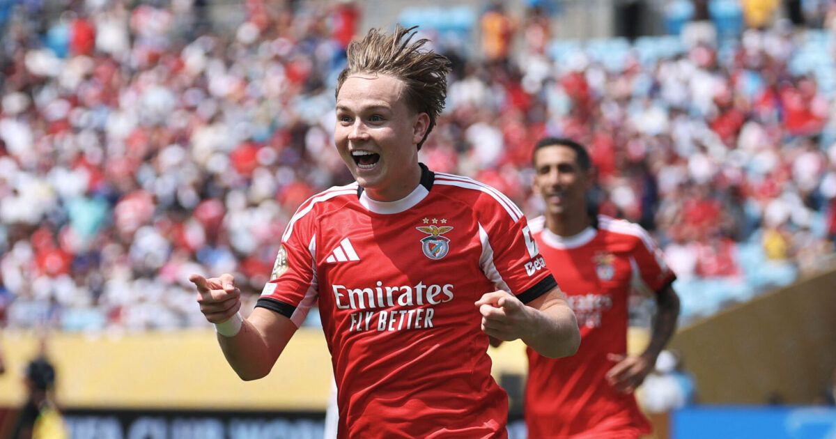 Schjelderup sikrer Benfica playoff-plads – Auckland scorer første mål Foto: Photo by Kevin C