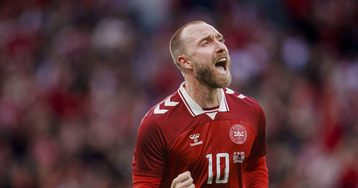 Eriksen overhaler landsholdslegende – nu er han nummer tre Foto: Liselotte Sabroe/Ritzau Scanpix
