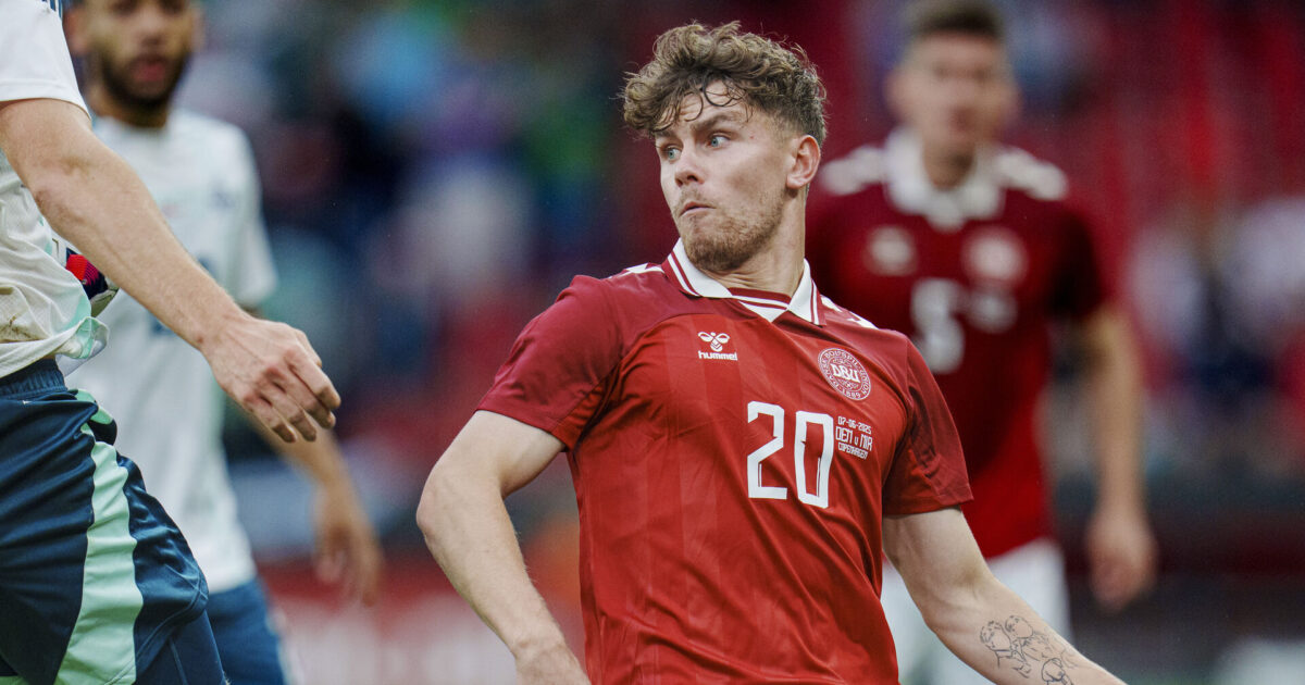 Dagen efter debut: Kvistgaarden forlader landsholdslejren Foto: Liselotte Sabroe/Ritzau Scanpix