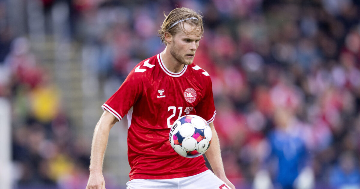 Medie: Sporting har tårnhøjt prisskilt på Hjulmand – dyreste dansker nogensinde Foto: Bo Amstrup/Ritzau Scanpix