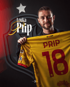 Louka Prip skifter til Jagiellonia Bialystok.