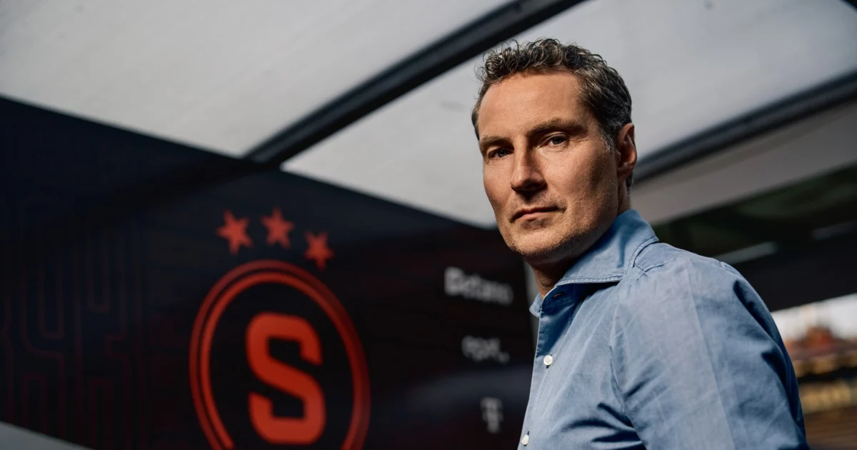 Solbakken vender tilbage til Priskes førsteholdstrup i Prag Foto: Sparta Praha