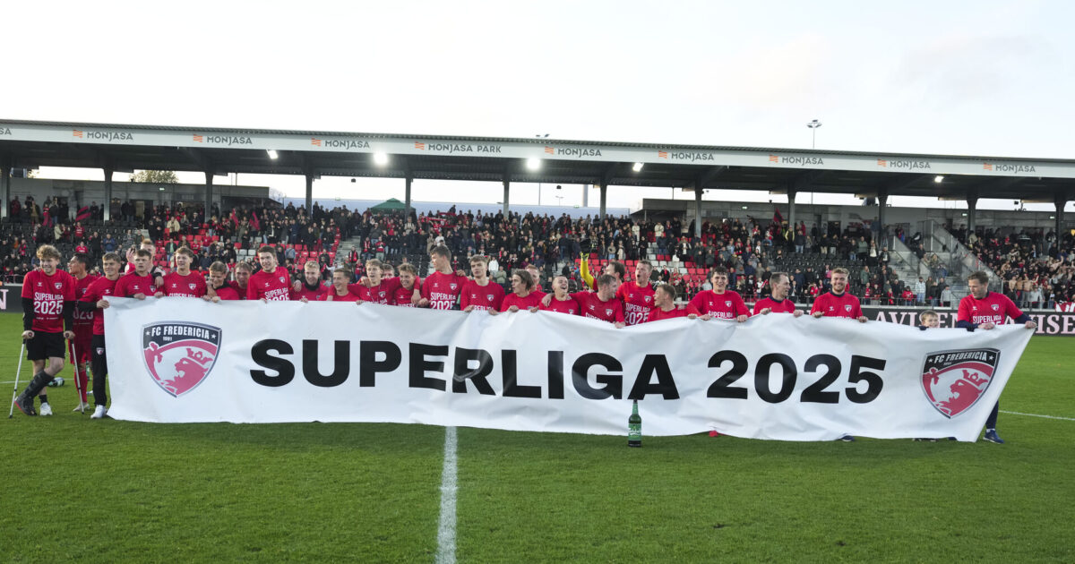 Fredericia ruster sig til Superligaen: Kapitaludvidelse sat i gang Foto: Claus Fisker/Ritzau Scanpix
