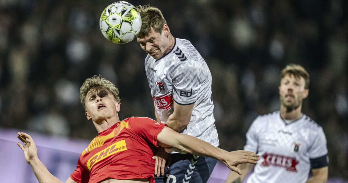 Officielt: AGF sælger midtbanespiller til AC Horsens Foto: Thomas Traasdahl/Ritzau Scanpix