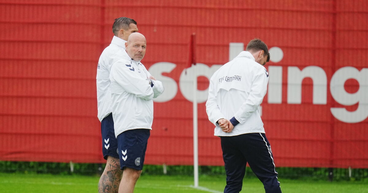 Kommentar: Ekstra pres på Riemers landshold Foto: Liselotte Sabroe/Ritzau Scanpix