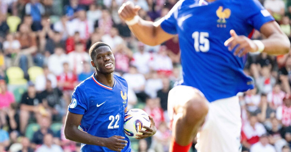 Frankrig kører Polen over og skal møde Danmark i kvartfinalen Foto: Joe Klamar/AFP/Ritzau Scanpix
