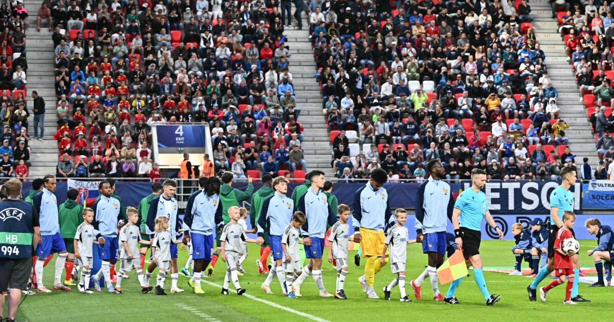 U21-brag endte målløst som eneste kamp på åbningsdagen Foto: Photo by Joe Klamar 