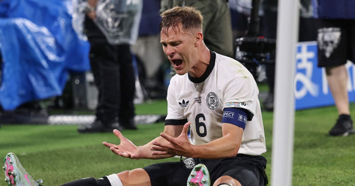 Kimmich runder 100 kampe for Tyskland: Bliver del af eksklusivt fællesskab Foto: Photo by Alexandra BEIER 