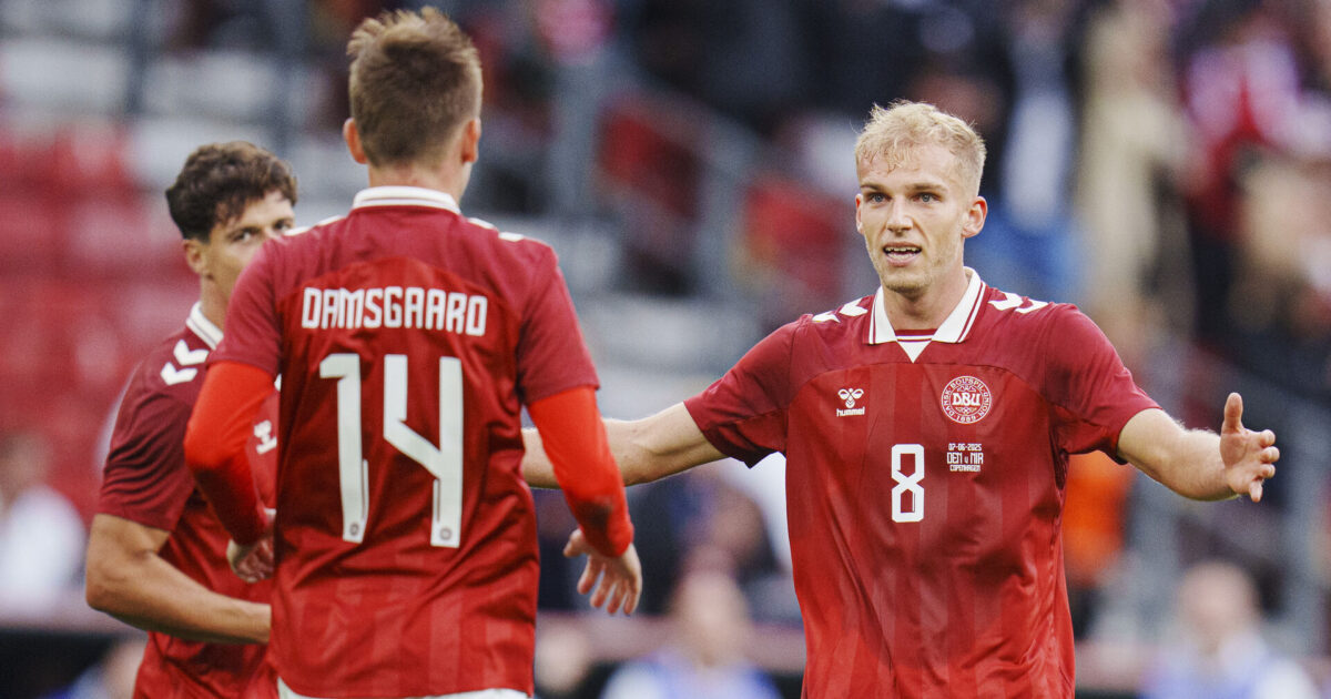 Isaksen funklede, da Danmark overkom skrækstart Foto: Liselotte Sabroe/Ritzau Scanpix