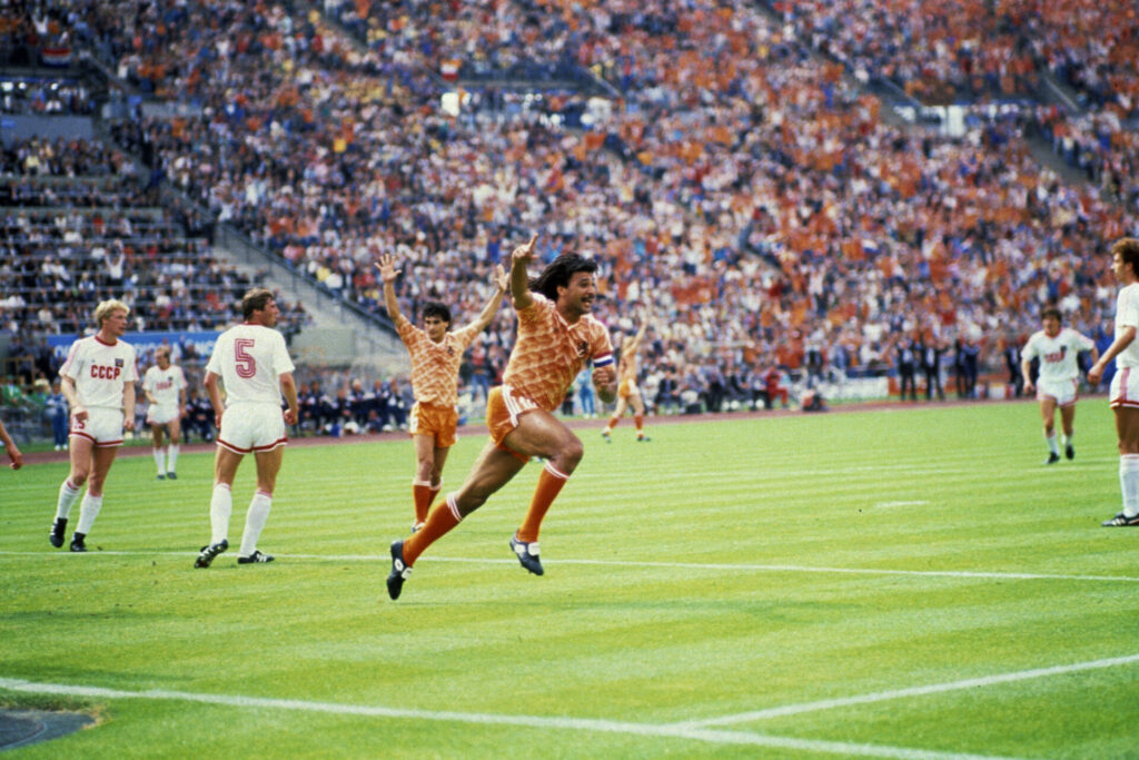 Holland til EM 1988 havde en fed fed fodboldtrøje