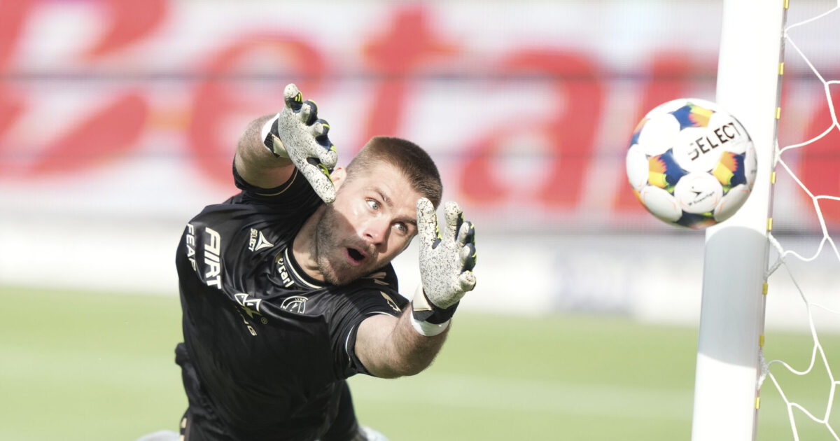 Ny Randers-keeper afviste Lyngby Foto: Claus Fisker/Ritzau Scanpix