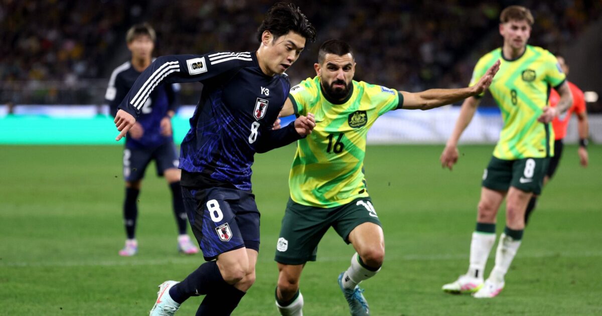 Suzukis startdebut for Japan endte i smalt nederlag Foto: COLIN MURTY 