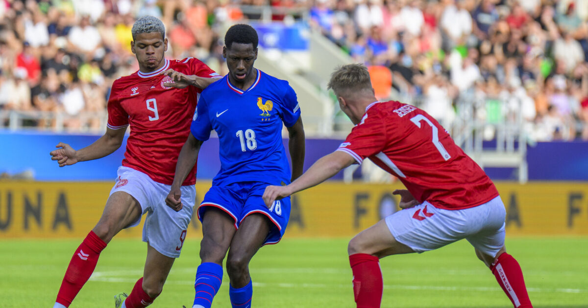 To dyre minutter kostede for U21-landsholdet mod Frankrig Foto: Veronika Mihalikova/AP/Ritzau Scanpix