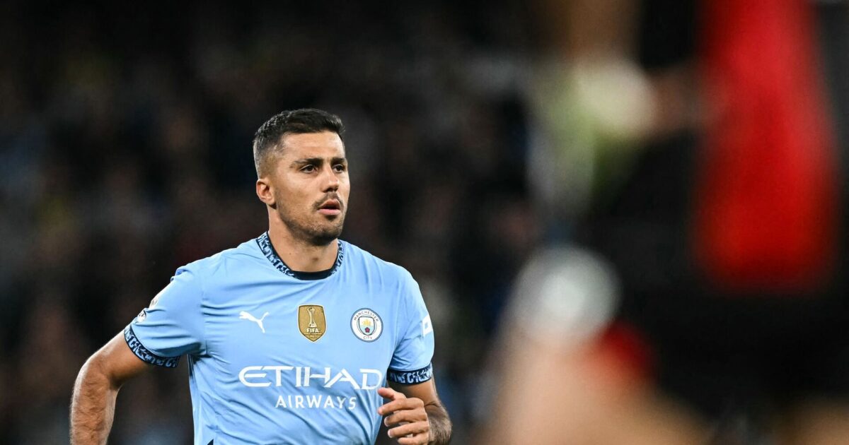 Medie: City vil forgylde Rodri med monsterløn Foto: Paul Ellis/AFP/Ritzau Scanpix