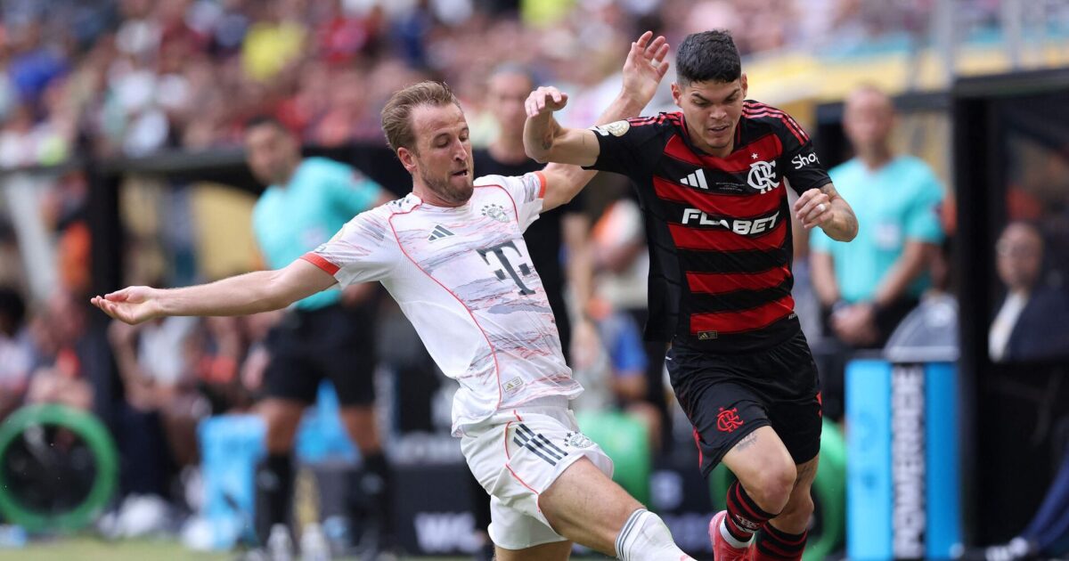 Stort brag venter: Harry Kane sparker Bayern i kvartfinalen Foto: Photo by Megan Briggs 