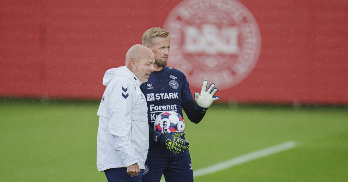 Riemer forklarer: Derfor er Schmeichel valgt fra Foto: Liselotte Sabroe/Ritzau Scanpix