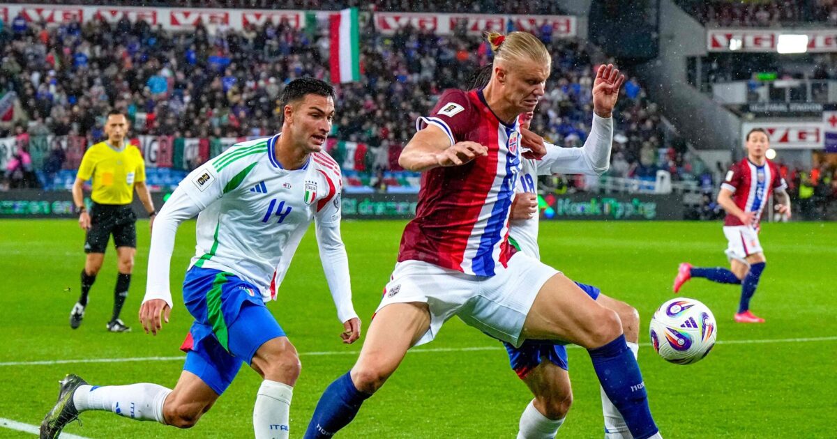 Norge tromler Italien i VM-kvalifikationen Foto: Photo by Cornelius Poppe 