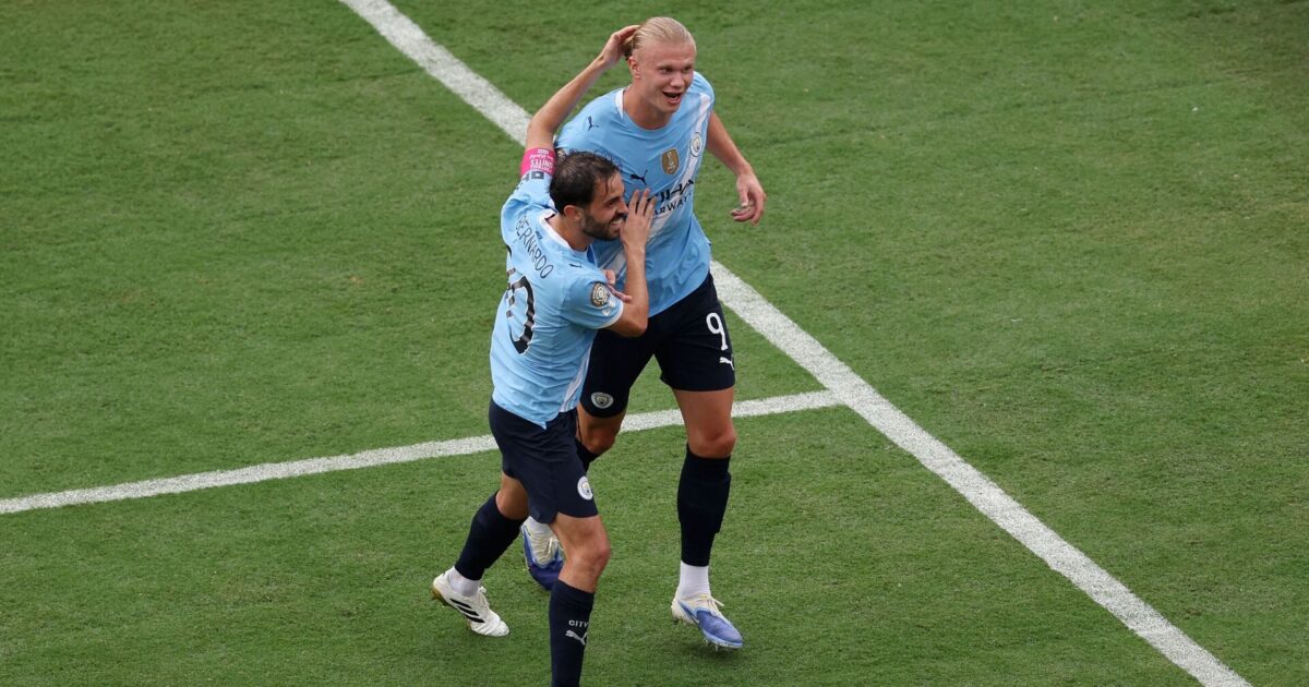 Haaland ramte mål 300, da Manchester City ødelagde Juventus Foto: Photo by Megan Briggs 