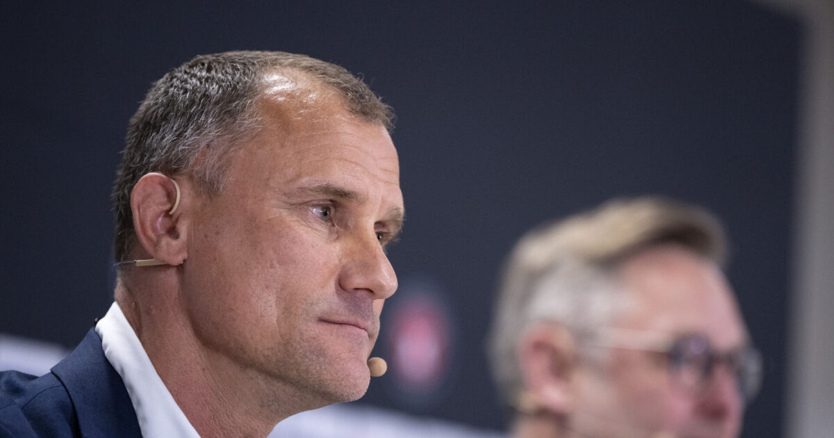 Trods stejl læringskurve: Peter Sand erkender vanskelige 18 måneder i FCM Foto: Bo Amstrup/Ritzau Scanpix