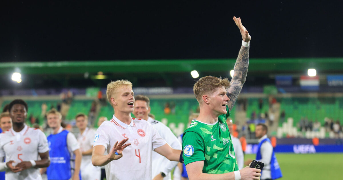 Officielt: Dansk U21-keeper skifter permanent til belgisk klub Foto: Aleksandar Djorovic/Ritzau Scanpix