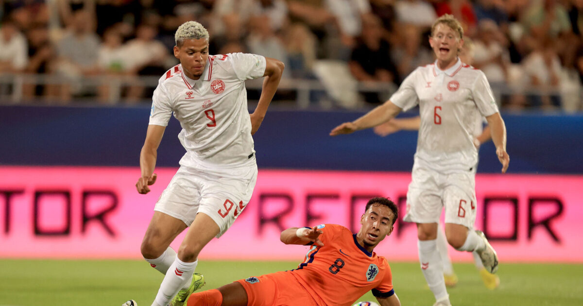 Kæmpe resultat: Danmark besejrer Holland og vinder gruppen Foto: Aleksandar Djorovic/Ritzau Scanpix