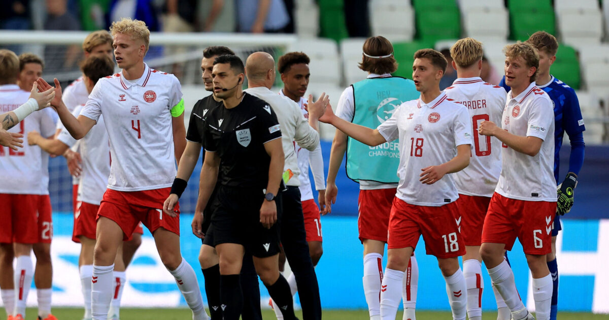 U21-anfører er klar på det hele: Kan møde Portugal og Frankrig Foto: Aleksandar Djorovic/Ritzau Scanpix