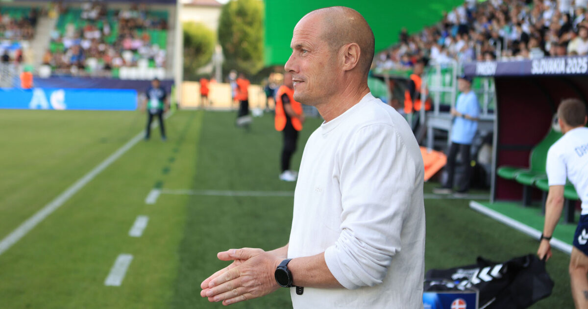 Steffen Højer forklarer mange ændringer: Prøver at provokere drengene Foto: Aleksandar Djorovic/Ritzau Scanpix