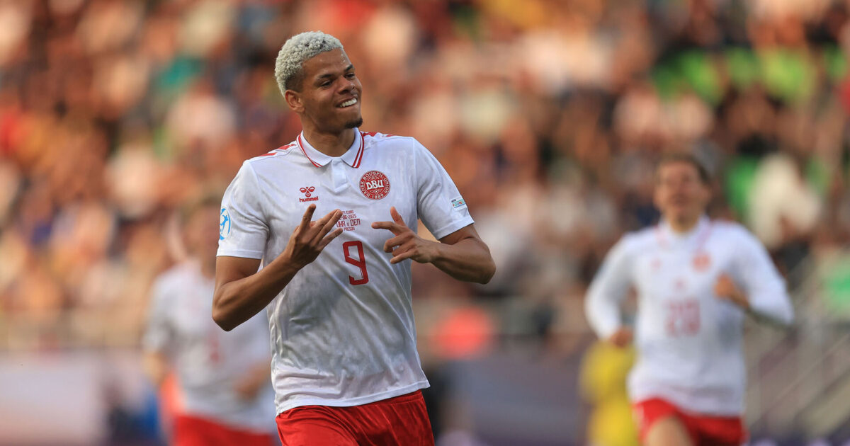 Målscorer Osula om VAR-check: Jeg vidste det allerede Foto: Aleksandar Djorovic/Ritzau Scanpix