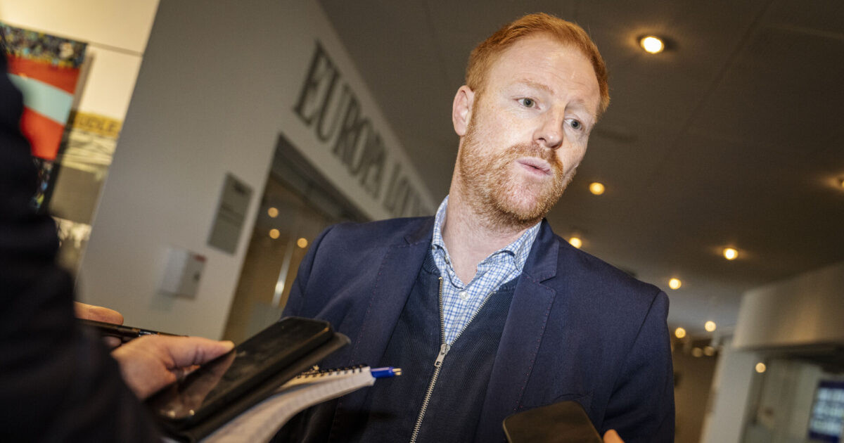 Schmedes jubler over tilgang: Andre klubber har vist interesse for ham Foto: Mads Claus Rasmussen/Ritzau Scanpix