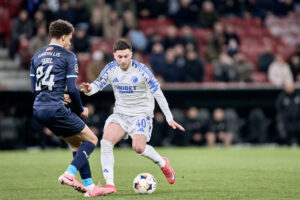 Roony Bardghji på bolden.