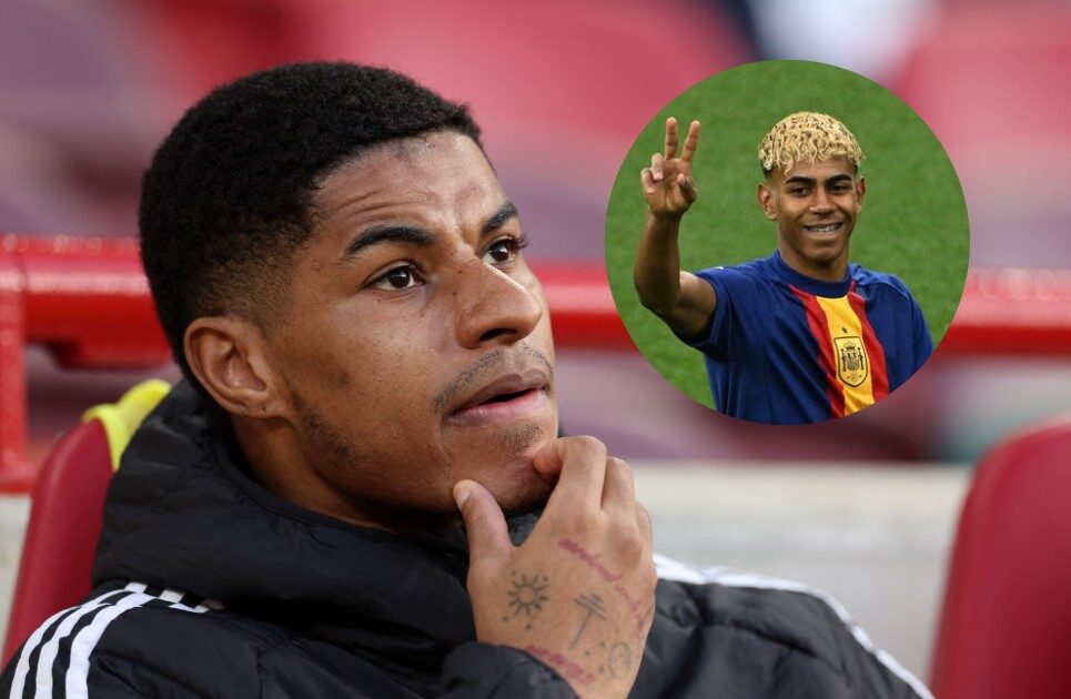 Rashford fortsætter Barca-flirt: Selvfølgelig vil jeg gerne spille med Yamal Foto: Ritzau Scanpix/REUTERS