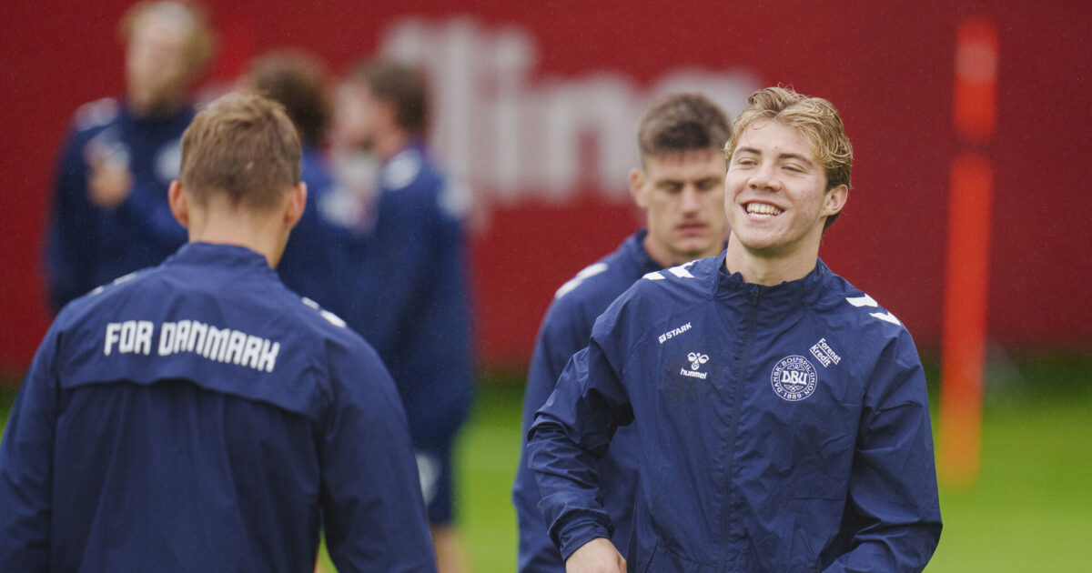 Medie: Ny Inter-træner skal træffe beslutning om Højlund Foto: Liselotte Sabroe/Ritzau Scanpix