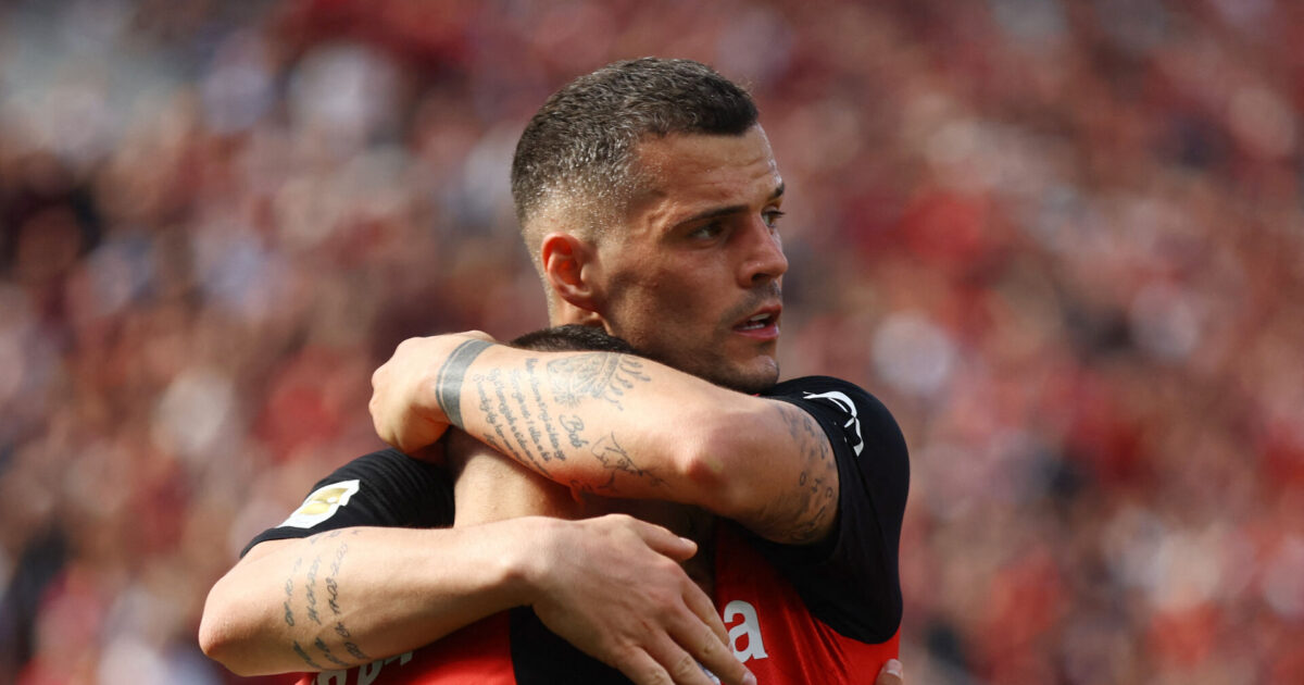 Medie: AC Milan i kontakt med Xhaka Foto: Ritzau Scanpix/REUTERS