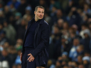 Brian Priske under en kamp.