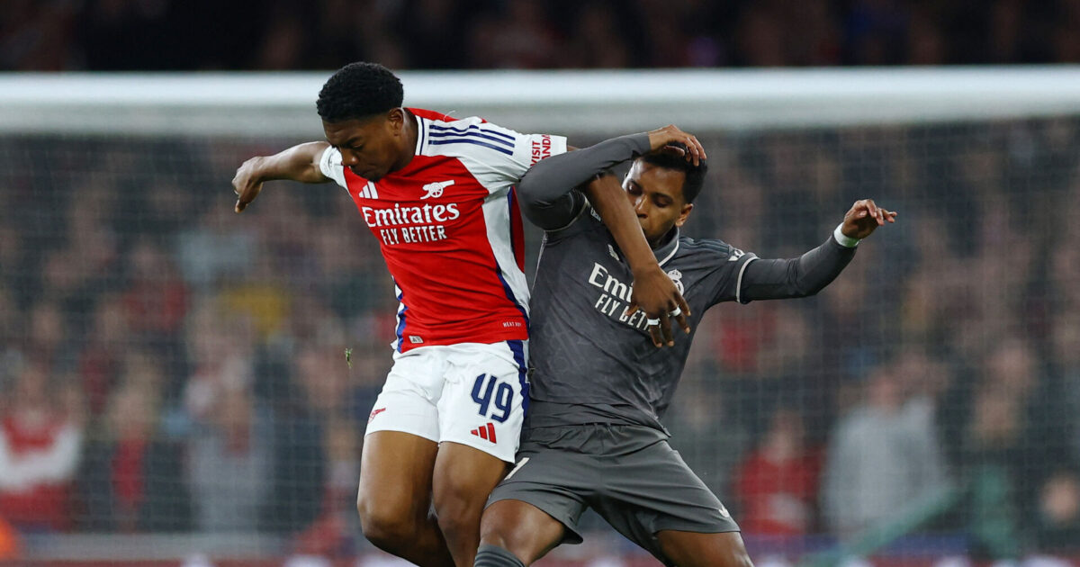 Arsenal vil holde Real Madrid fra fadet: Forlænger med ung juvel Foto: Matthew Childs/REUTERS