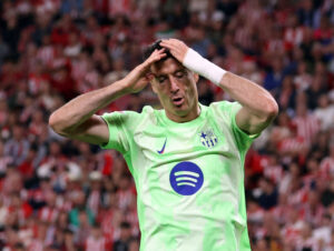 Robert Lewandowski stadig et varmt navn i Saudi-Arabien