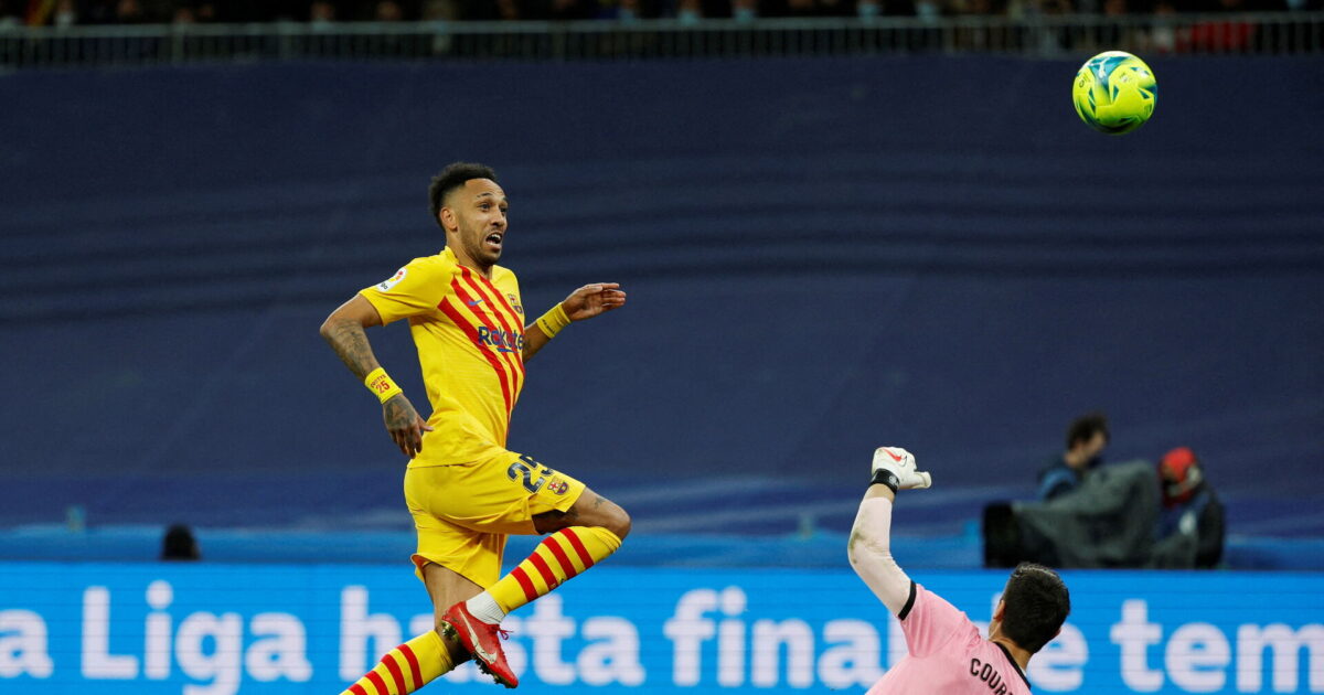 Aubameyang var tæt på Real inden Barca-skifte: Gjorde ondt på dem i stedet Foto: Ritzau Scanpix/REUTERS