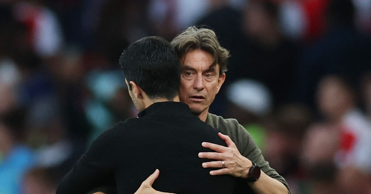 Sky: Her er en af topkandidaterne til at erstatte Thomas Frank i Brentford Foto: Ritzau Scanpix/REUTERS