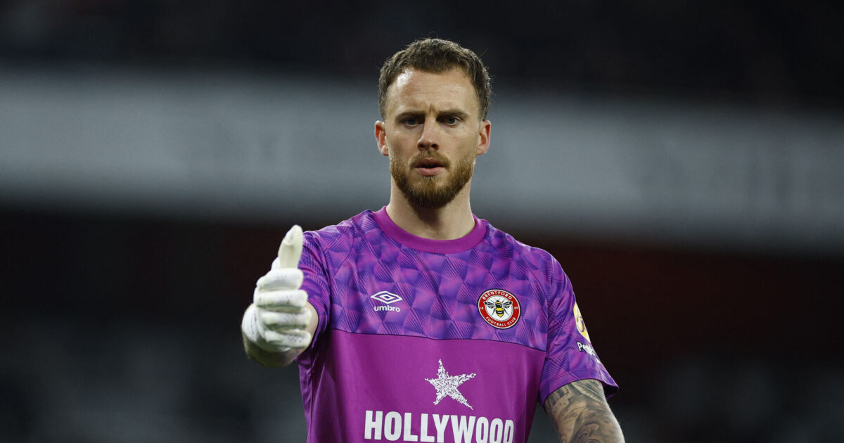 Officielt: Brentford sælger målvogter til Bundesligaen Foto: Ritzau Scanpix/REUTERS