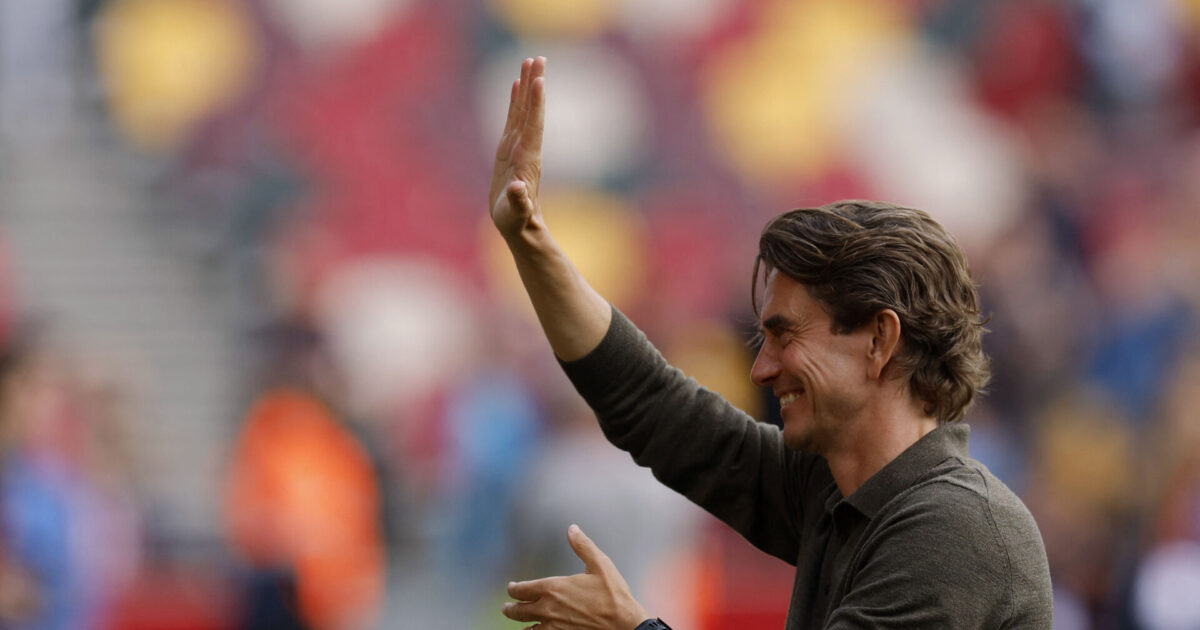 Brentfords fodbolddirektør: Vi glemmer aldrig Thomas Frank Foto: Ritzau Scanpix/REUTERS