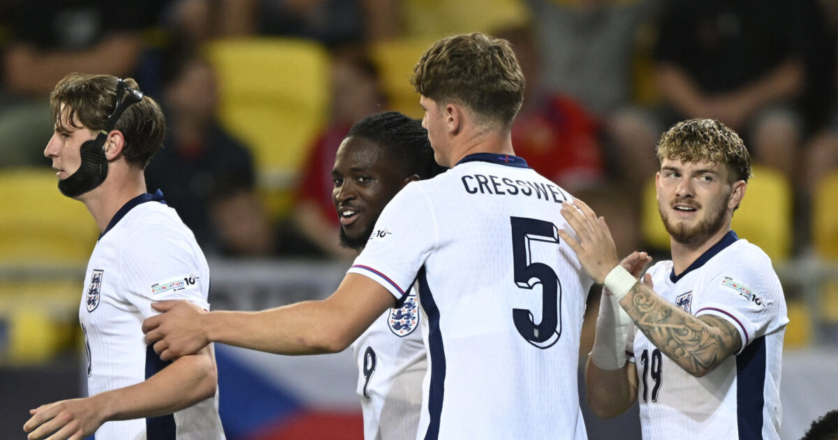 Stjernespækkede England får god start på U21-EM Foto: Radovan Stoklasa/REUTERS