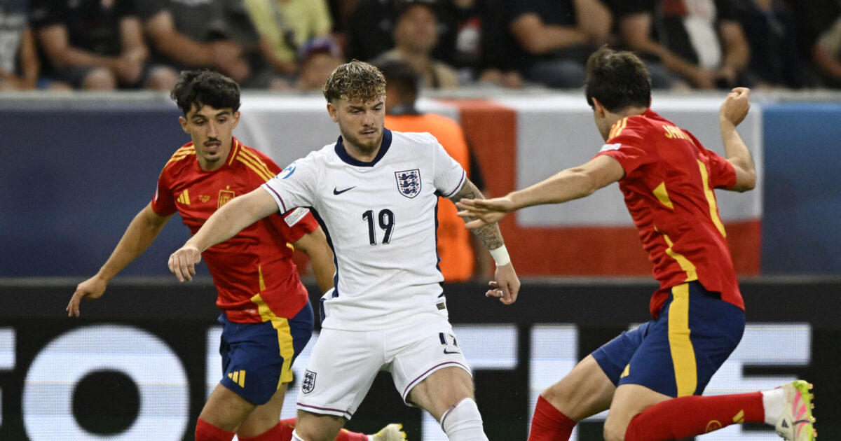 Som i finalen for to år siden: England sender Spanien ud af U21-EM Foto: Ritzau Scanpix/REUTERS