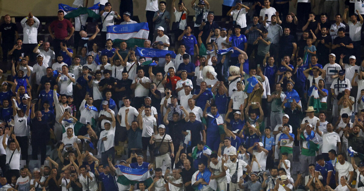 For første gang: Uzbekistan klar til VM Foto: Rula Rouhana/REUTERS