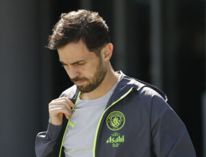 Bernardo Silva på vej til USA.