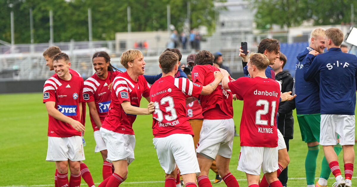 Silkeborg jagter europæisk eventyr: Dem kan de møde på vejen mod Conference League Foto: Bo Amstrup/Ritzau Scanpix