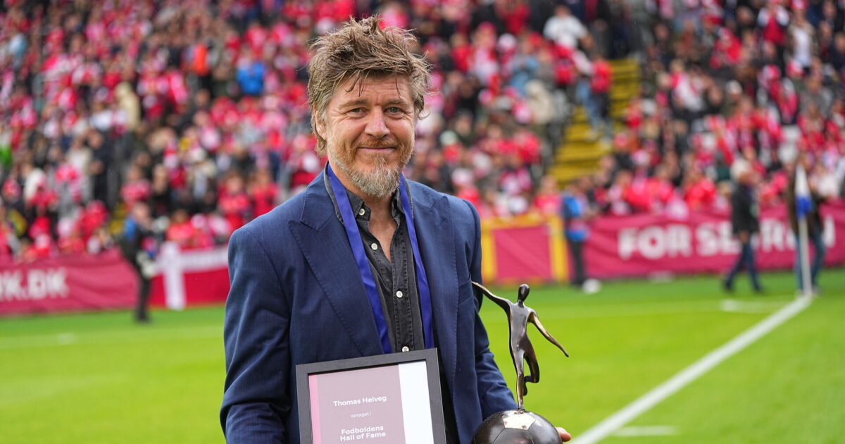 Thomas Helveg er ny mand i Fodboldens Hall of Fame Foto: Bo Amstrup/Ritzau Scanpix