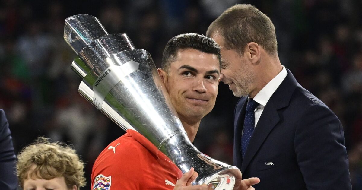 Ronaldo tager bladet fra munden: Jeg bliver Foto: Photo by John MACDOUGALL 