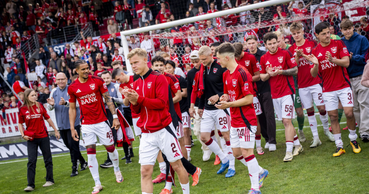 Prøvespiller på tavlen: Vejle smider 3-0-føring i test mod Esbjerg Foto: Ida Marie Odgaard/Ritzau Scanpix